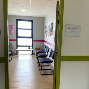 la salle d'attente des sages femmes